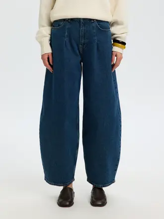 Selected Nanet Barrel Jeans