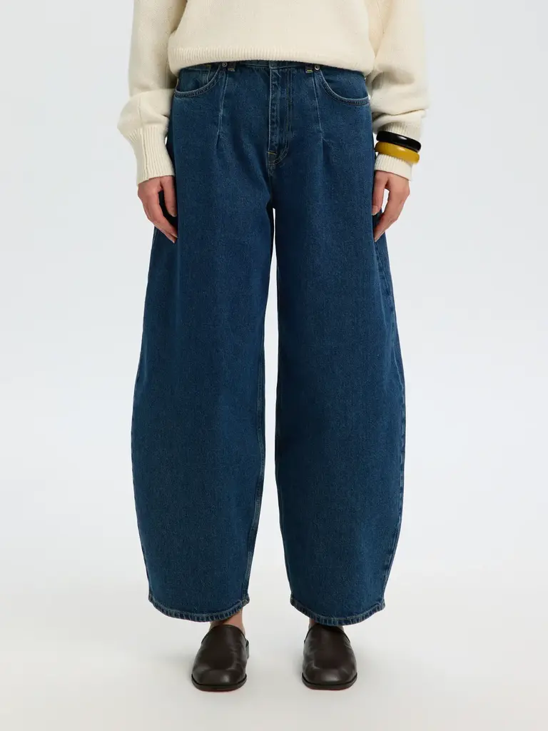 Selected Nanet Barrel Jeans