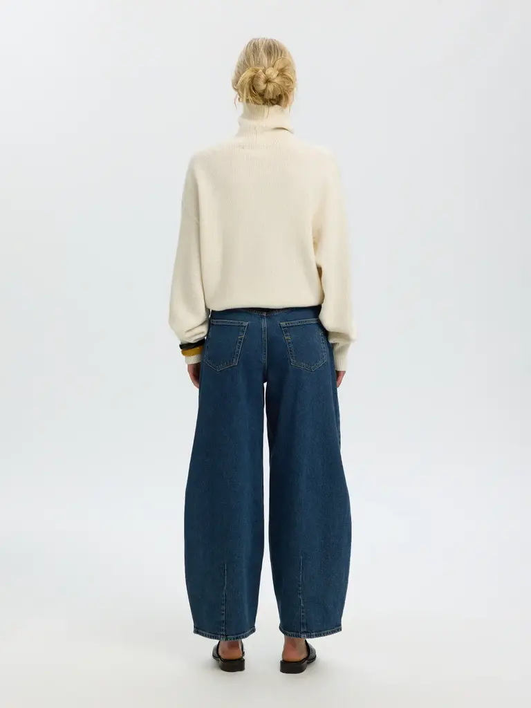Selected Nanet Barrel Jeans