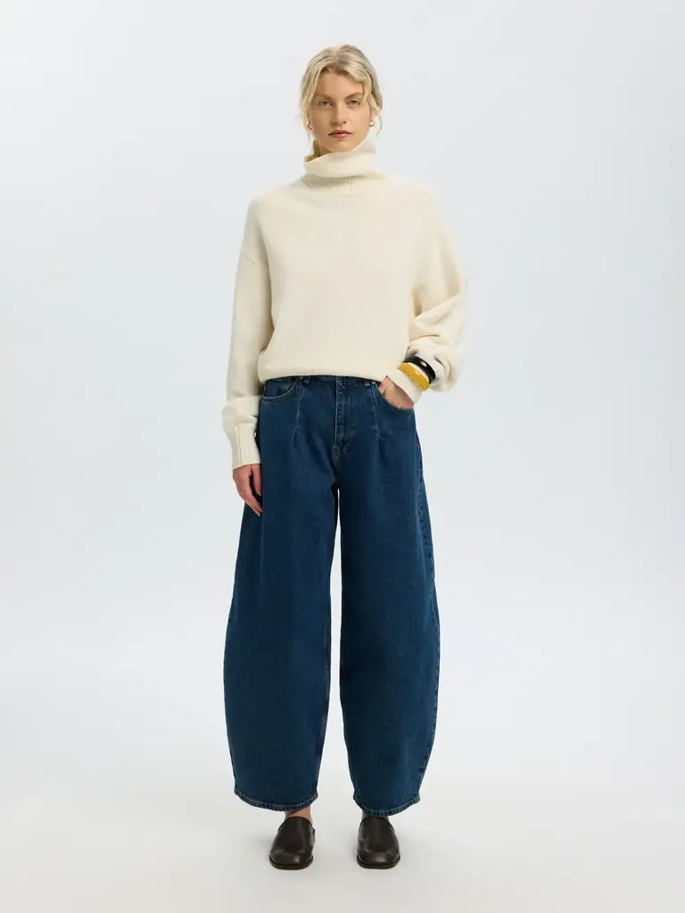 Selected Nanet Barrel Jeans