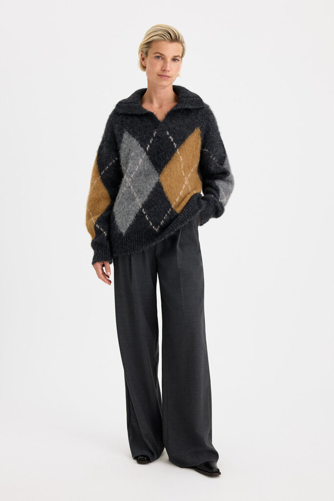 Filippa K Alpaca Check Sweater