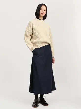 Aiayu Stella Skirt Fine Wool