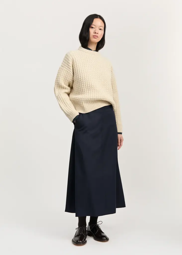 Aiayu Stella Skirt Fine Wool