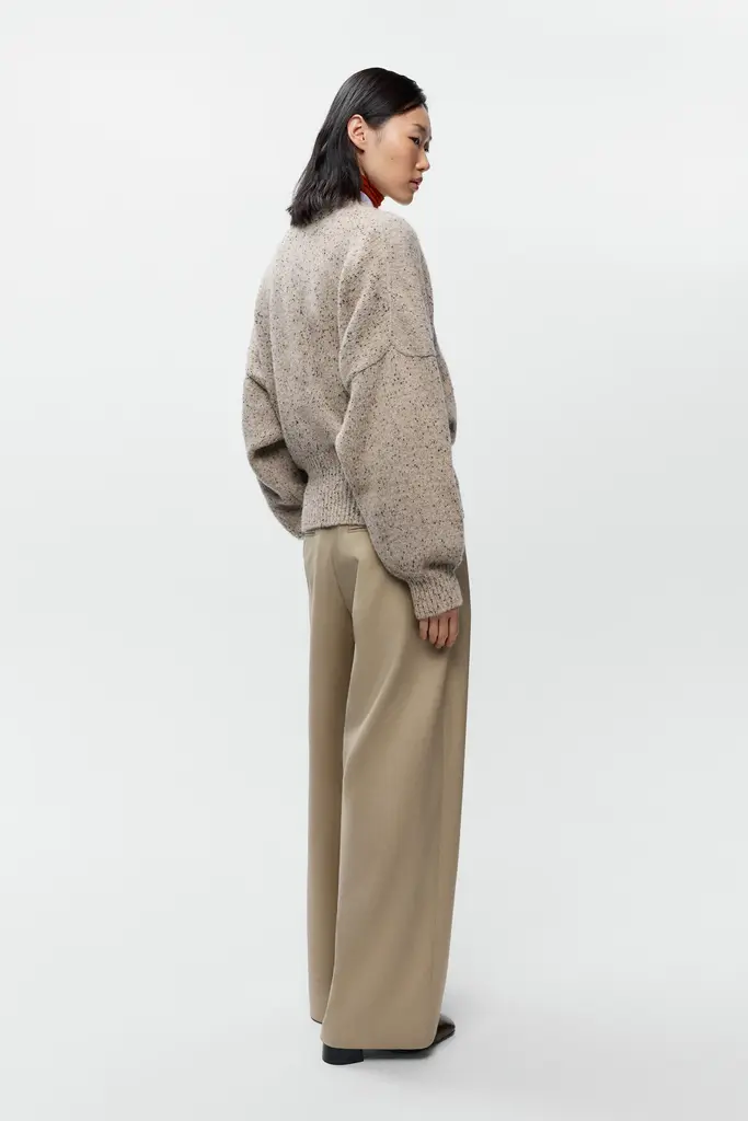 Cordera Speckled V-Neck Sweater