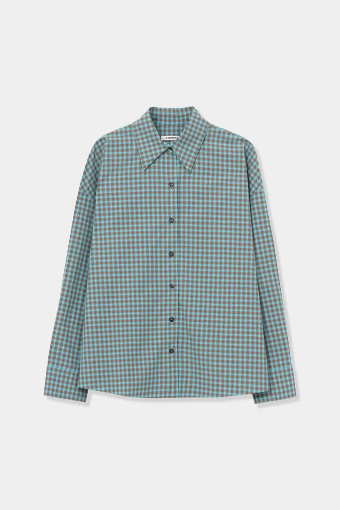 Cordera Checked Oversized Shirt