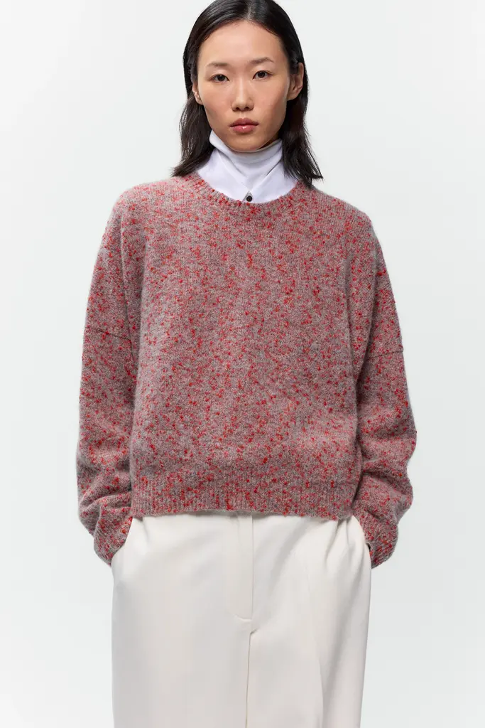 Cordera Speckled Crewneck Sweater
