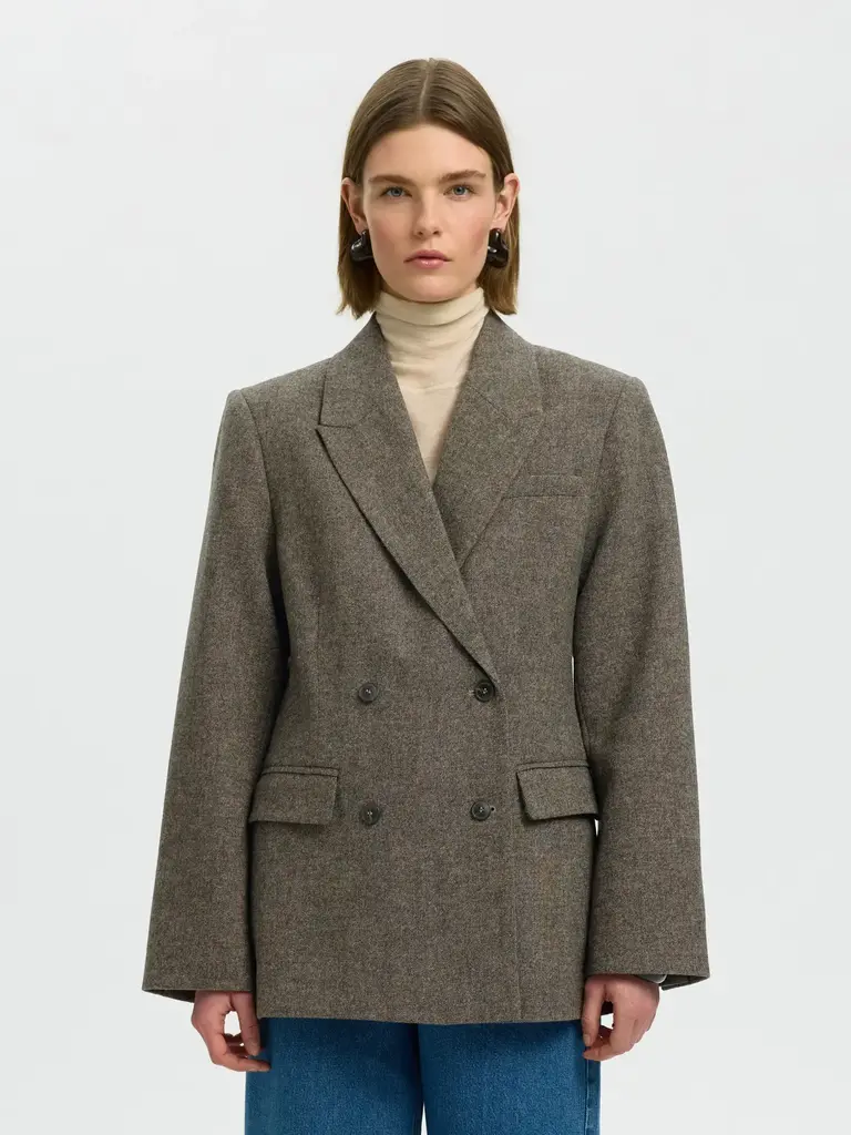 Selected Reeda Wool Blazer