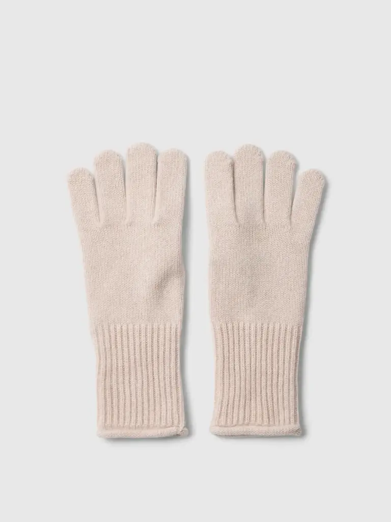Selected Cillie Rosie Gloves Oatmeal