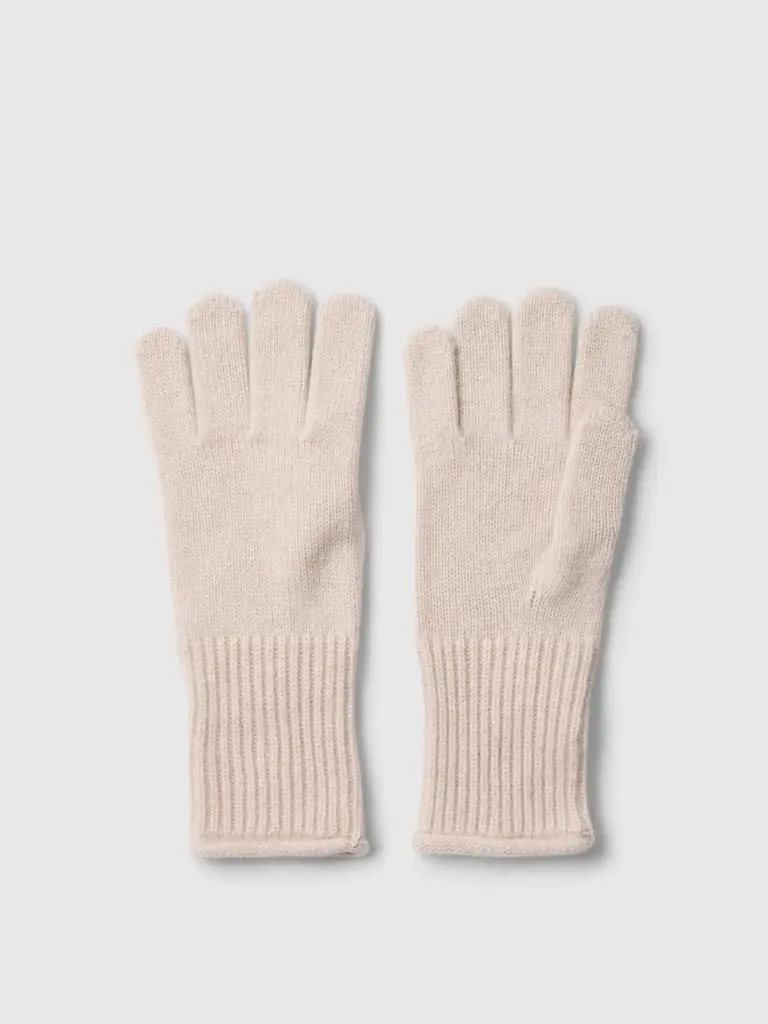 Selected Cillie Rosie Gloves Oatmeal