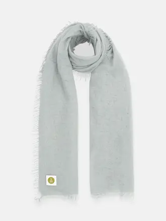 Von Goat Scarf Soft Blue