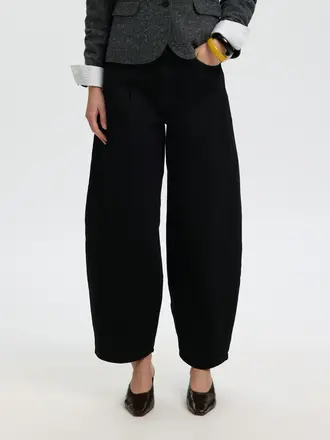 Selected Nanet Barrel Jeans
