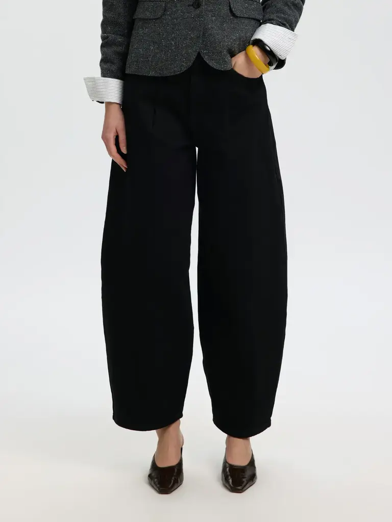 Selected Nanet Barrel Jeans
