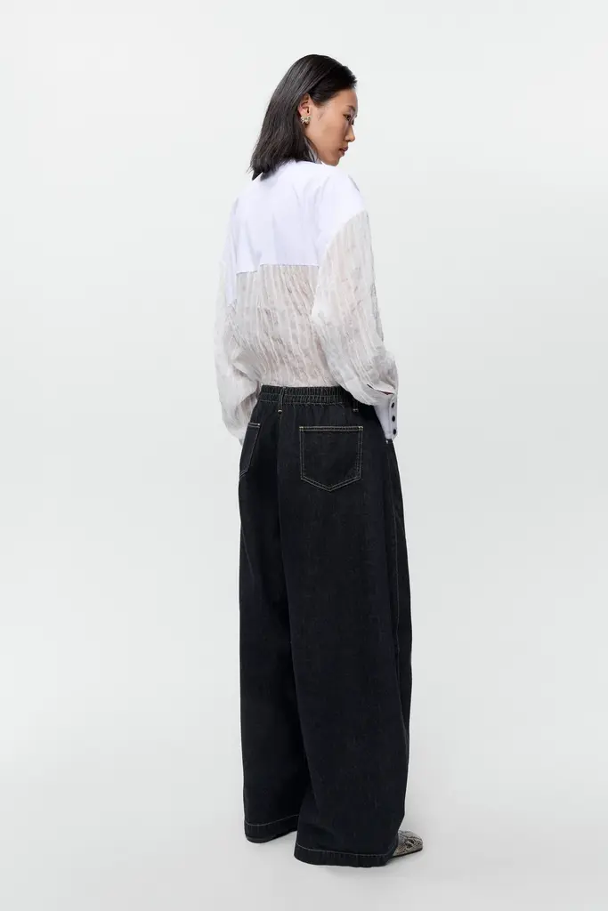 Cordera Curved Baggy Jeans