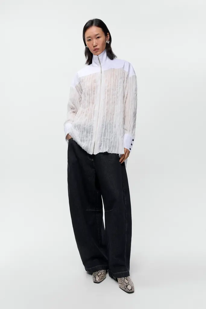 Cordera Curved Baggy Jeans
