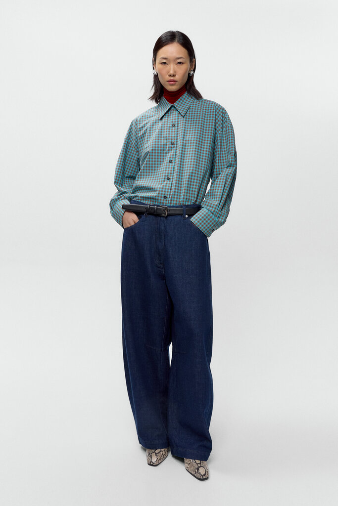Cordera Curved Baggy Jeans