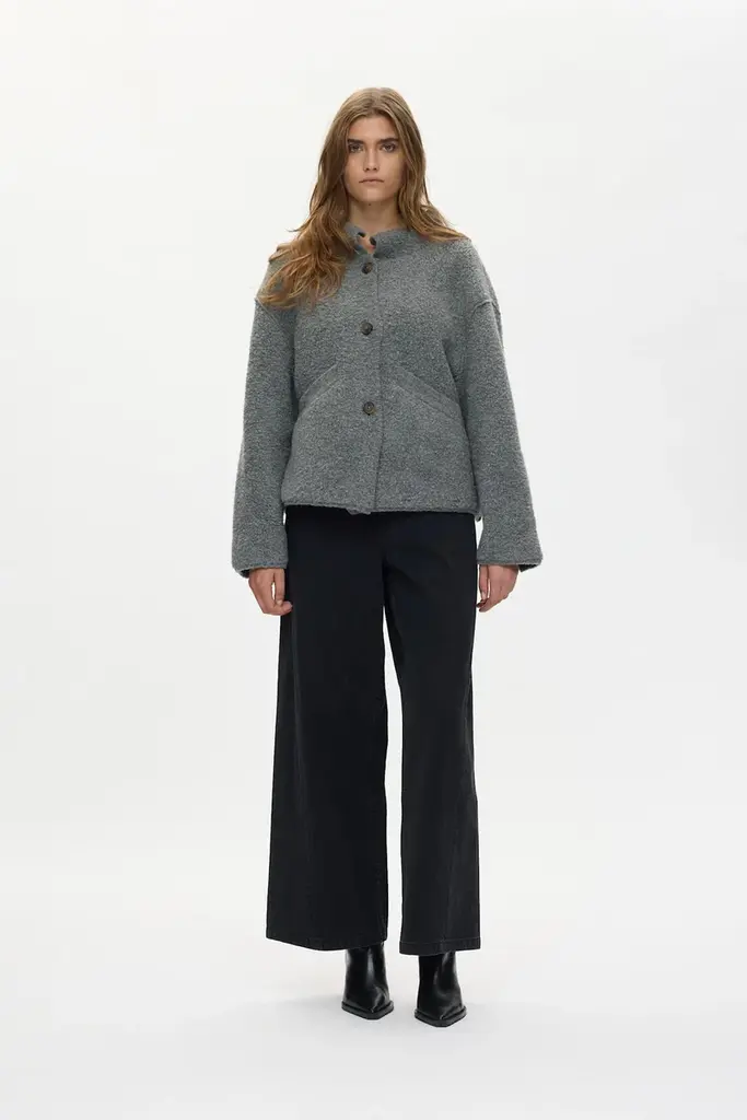 Rabens saloner Sheep Knit Reverse Jacket