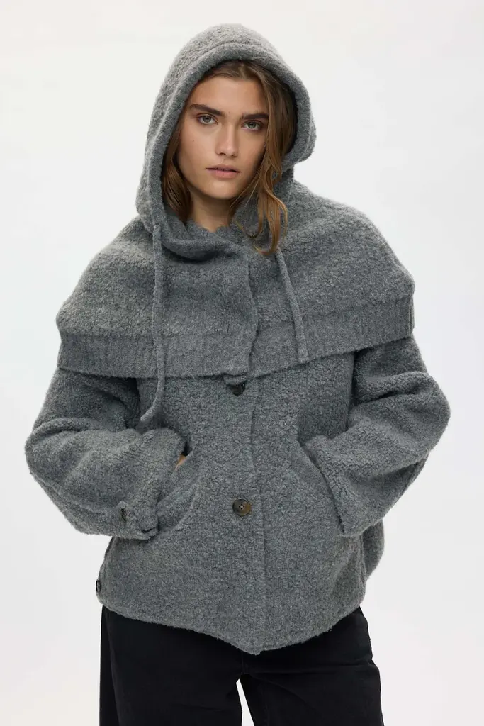 Rabens saloner Sheep Knit Reverse Jacket