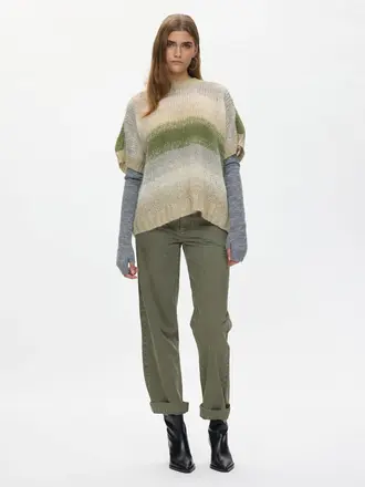 Rabens saloner Blurred Yarn Boxy Sweater