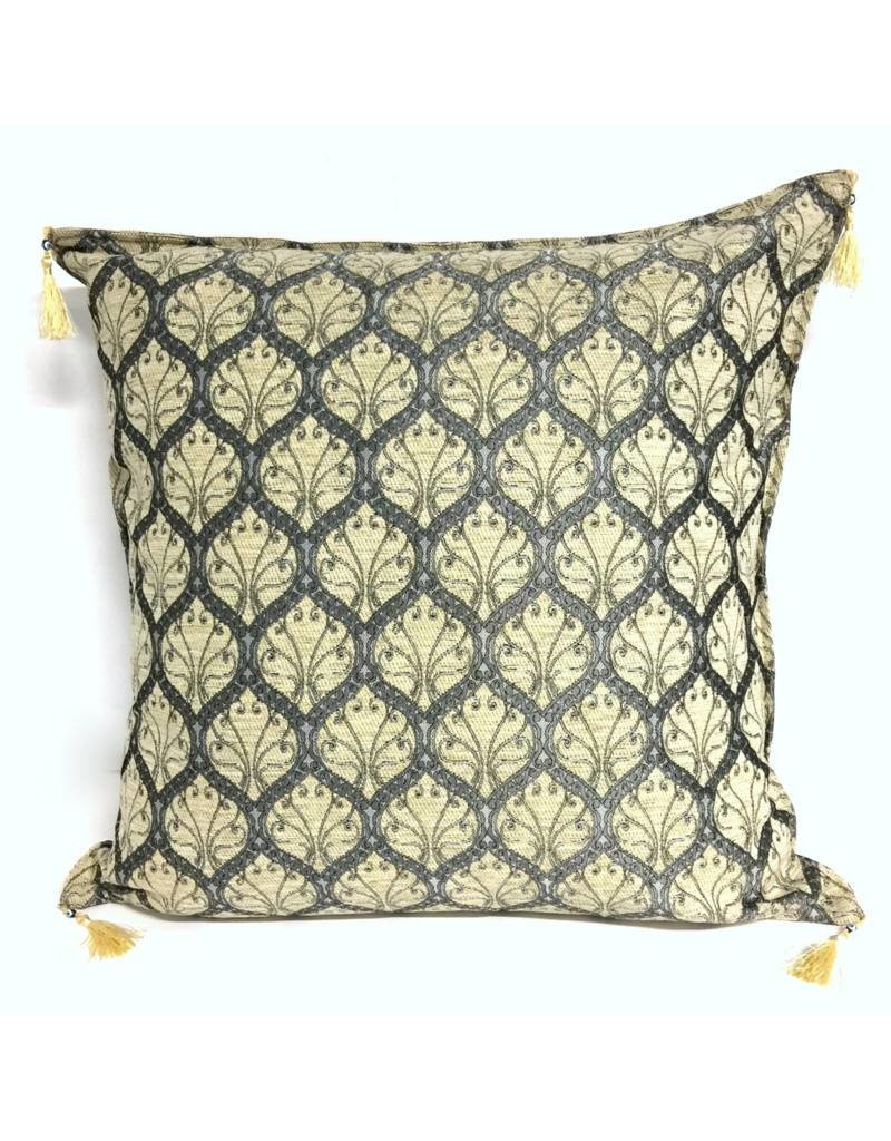 Damn Honeycomb cream pillow case / cushion cover ± 70x70cm