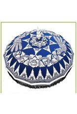 Damn parasol large blue