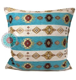 Damn Aztec white stripes pillow case / cushion cover ± 45x45cm