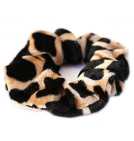 Damn Velvet scrunchie cheetah