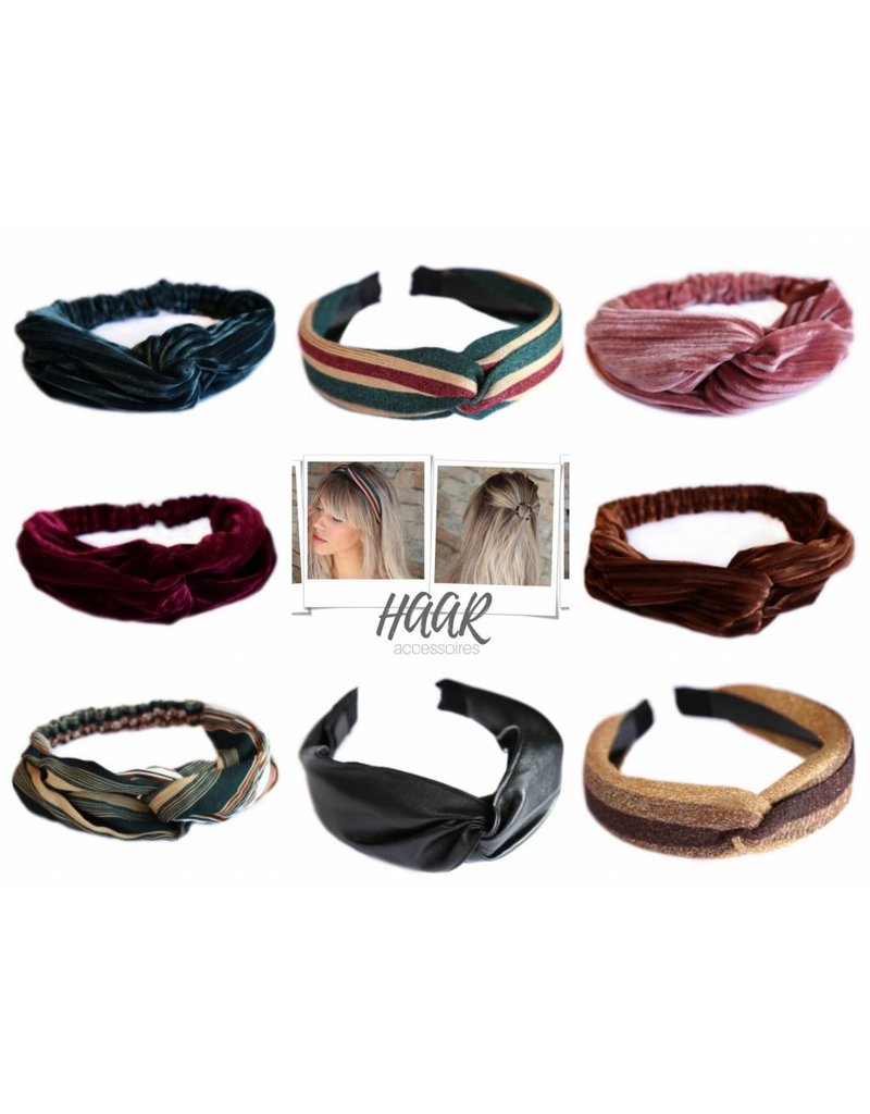 Damn Velvet scrunchie leopard brown - Copy