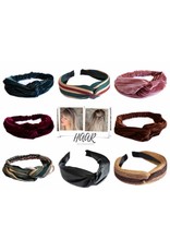 Damn Velvet scrunchie leopard brown - Copy - Copy