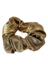 Damn Velvet scrunchie leopard brown - Copy - Copy