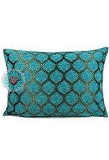 Damn Honeycomb turquoise pillow case / cushion cover ± 50x70cm