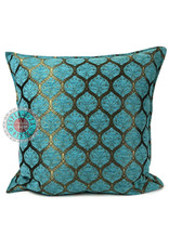 Damn Honeycomb turquoise pillow case / cushion cover ± 70x70cm