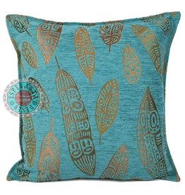 Damn Flowers turquoise pillow case / cushion cover ± 45x45cm - Copy - Copy - Copy - Copy