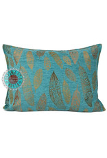 Damn Flowers turquoise pillow case / cushion cover ± 50x70cm - Copy - Copy - Copy