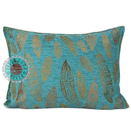 Damn Flowers turquoise pillow case / cushion cover ± 50x70cm - Copy - Copy - Copy