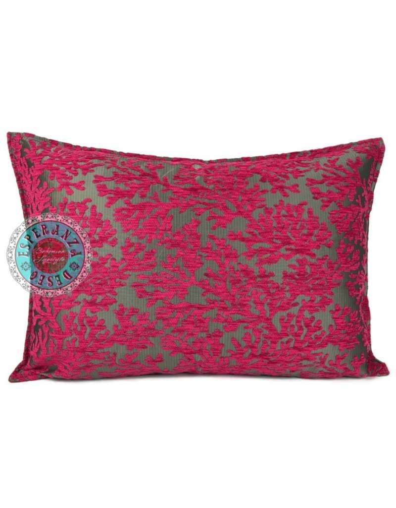 Damn Flowers turquoise pillow case / cushion cover ± 50x70cm - Copy - Copy - Copy