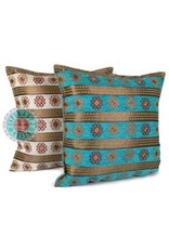 Damn Flowers turquoise pillow case / cushion cover ± 45x45cm - Copy - Copy - Copy - Copy - Copy - Copy - Copy - Copy