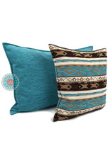 Damn Flowers turquoise pillow case / cushion cover ± 45x45cm - Copy - Copy - Copy - Copy - Copy - Copy - Copy