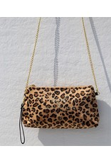 Damn Velvet leopard bag