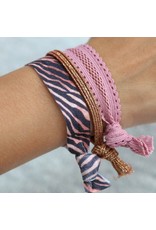 Damn Rose van 5 armbandjes/haarelastiekjes