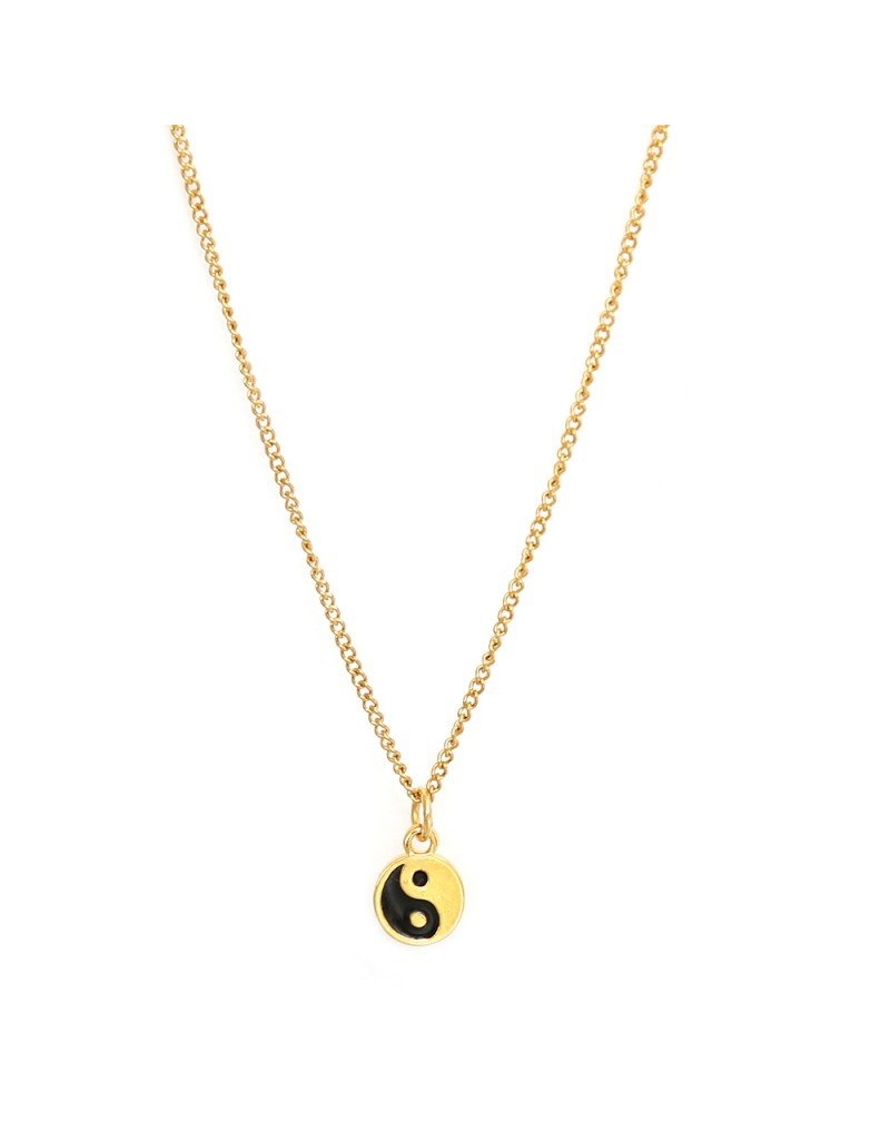 Damn Ketting ying yang goud