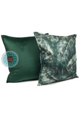 Damn Velvet kussen groen 45 x 45