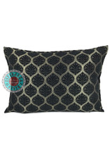 Damn Honeycomb black pillow case / cushion cover ± 50x70cm