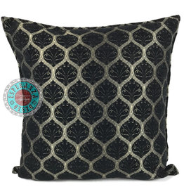 Damn Honeycomb black pillow case / cushion cover ± 45x45cm