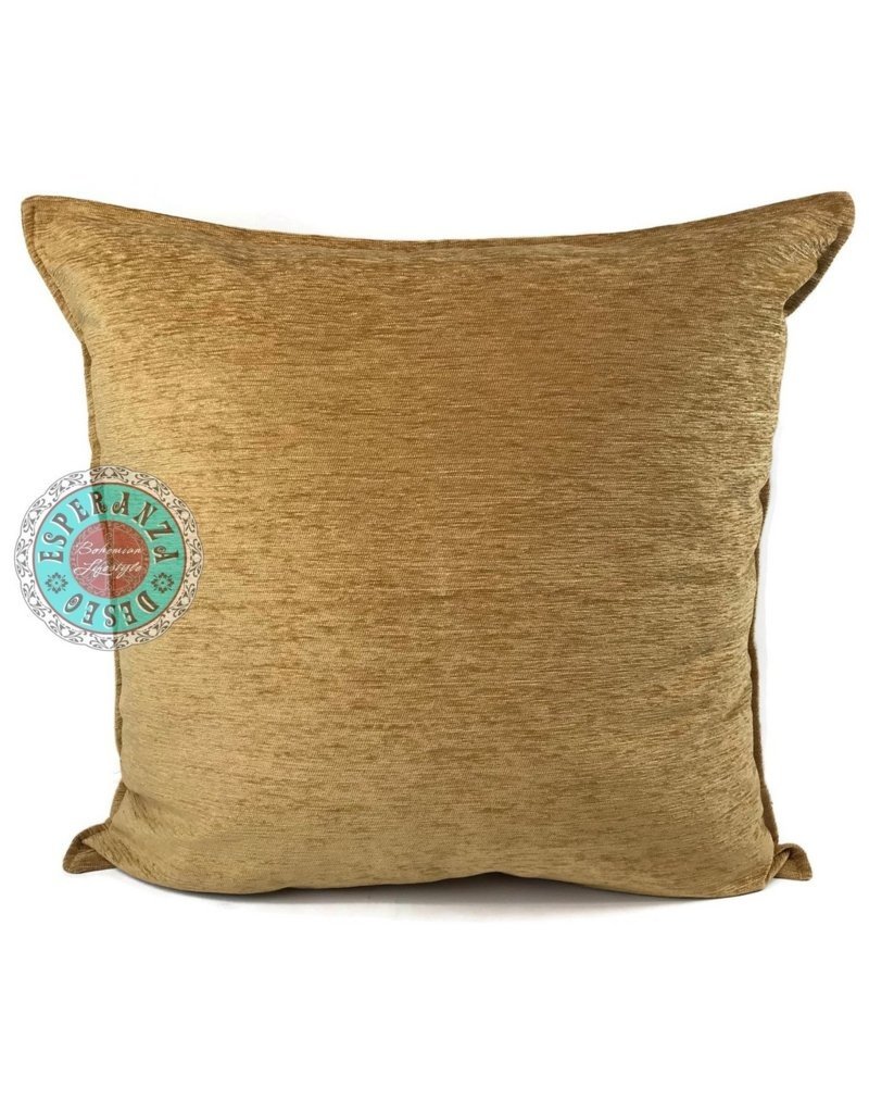 Damn Camel gold kussenhoes/cushion cover ± 45x45cm