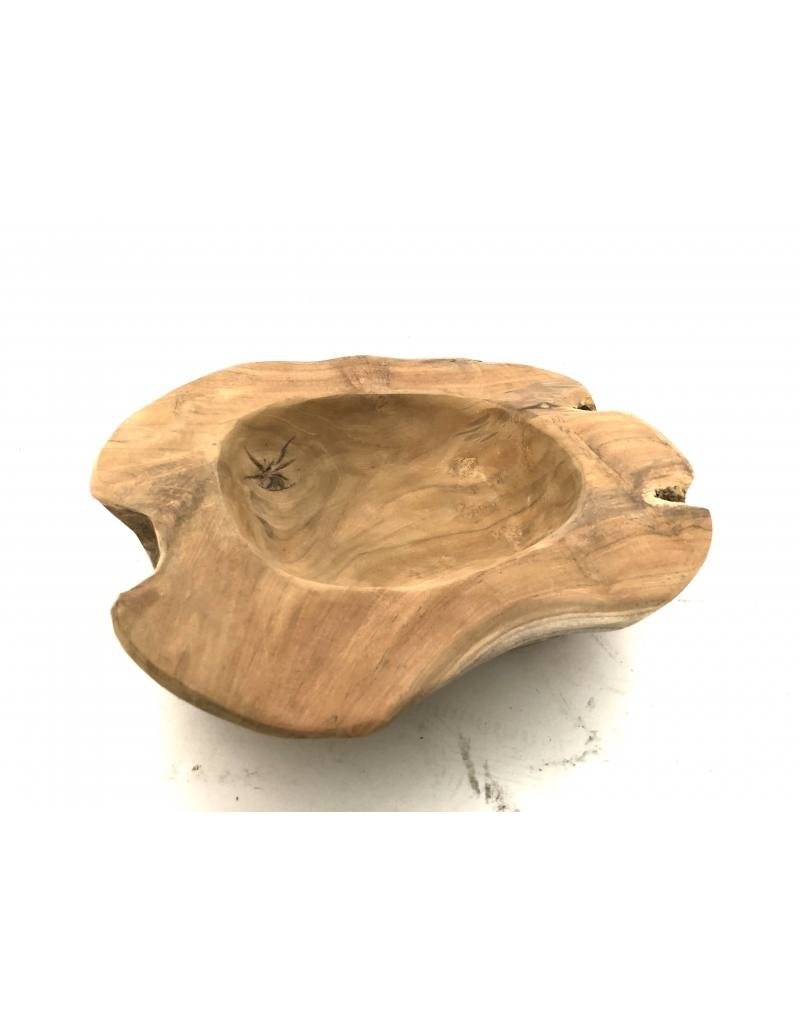 Damn Bowl teak hout