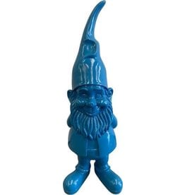 Damn Kabouter 1 meter hoog blauw