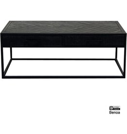 Damn Salontafel Jax Zwart 120