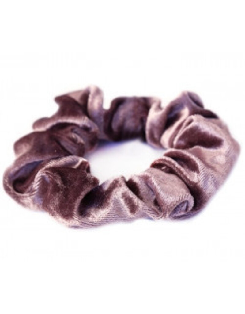 Damn Cotton scrunchie leopard dark brown - Copy - Copy