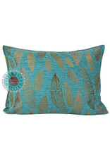 Damn Flowers turquoise pillow case / cushion cover ± 70x70cm - Copy - Copy