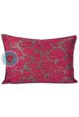 Damn Flowers turquoise pillow case / cushion cover ± 45x45cm - Copy - Copy - Copy - Copy - Copy - Copy - Copy